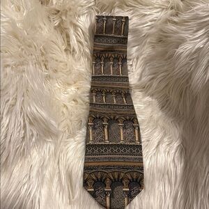 Great gate the mosque in Cordova Spain Rare‎ vintage tie Islam